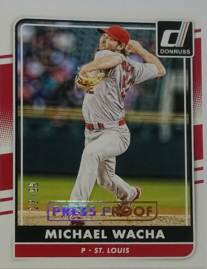 Michael Wacha [Gold Press Proof] #97