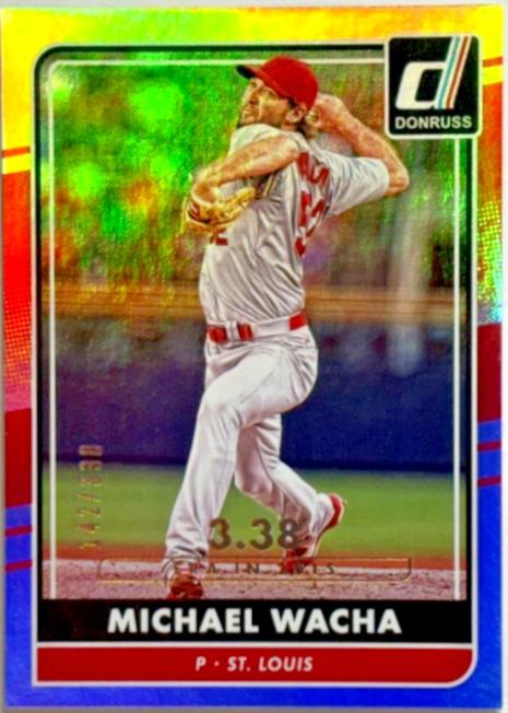 Michael Wacha [Season Stat Line] #97