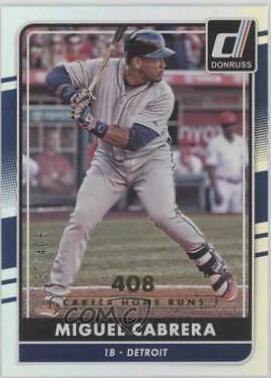 Miguel Cabrera [Career Stat Line] #67