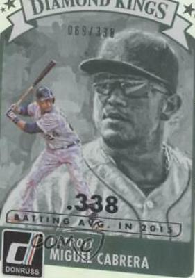 Miguel Cabrera [Season Stat Line] #10