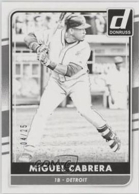 Miguel Cabrera [Test Proof Black] #67