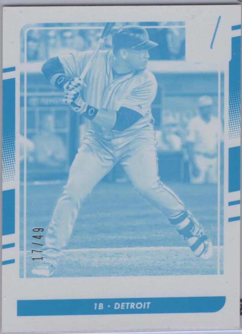 Miguel Cabrera [Test Proof Cyan] #67