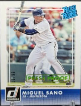 Miguel Sano [Gold Press Proof] #35