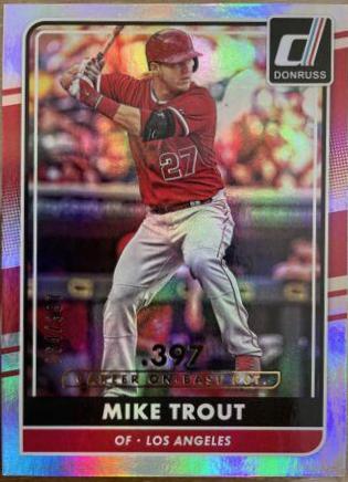 Mike Trout [Batting Career Stat Line] #83
