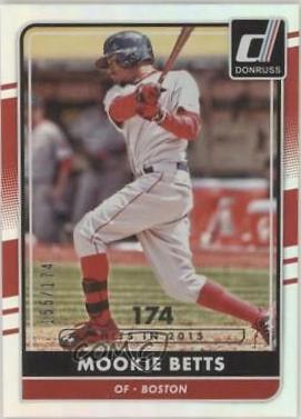 Mookie Betts [Season Stat Line] #118
