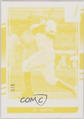 Mookie Betts [Test Proof Yellow] #118