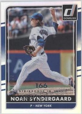 Noah Syndergaard [Season Stat Line] #160