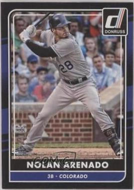 Nolan Arenado [Black Border] #66