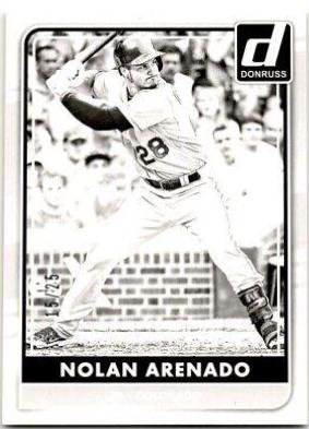 Nolan Arenado [Test Proof Black] #66