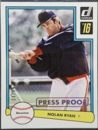 Nolan Ryan [Gold Press Proof] #183