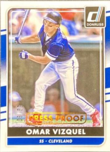 Omar Vizquel [Gold Press Proof] #191