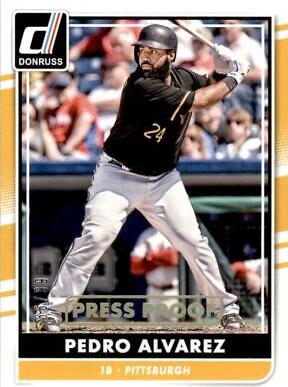 Pedro Alvarez [Gold Press Proof] #146