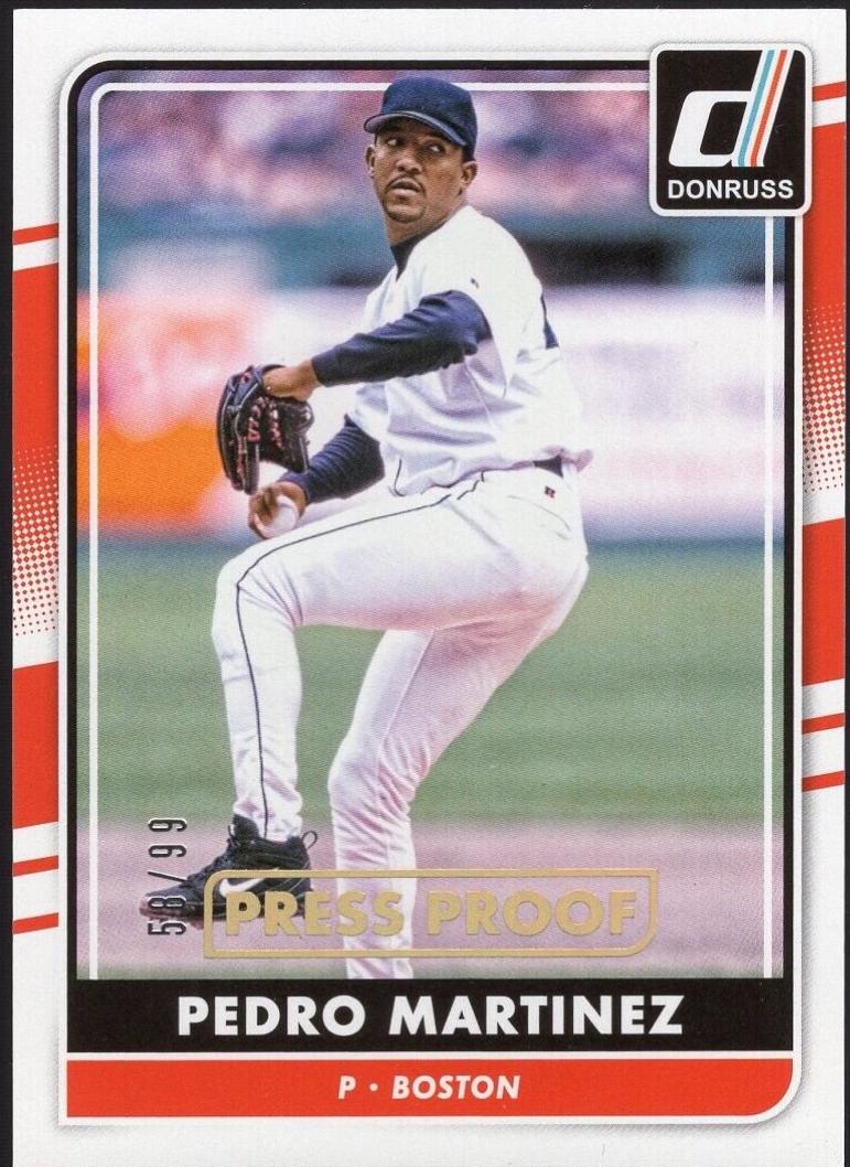Pedro Martinez [Gold Press Proof] #188