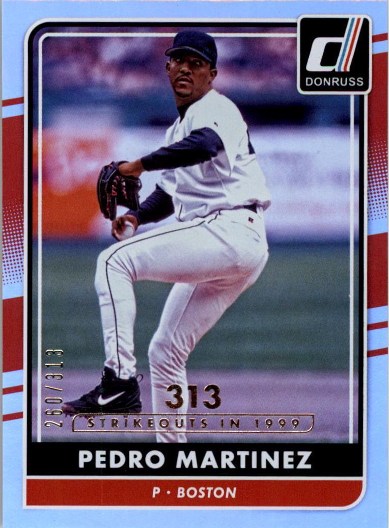 Pedro Martinez [Season Stat Line] #188