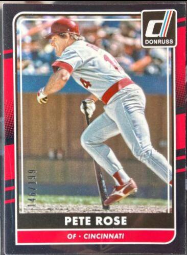 Pete Rose [Black Border] #187