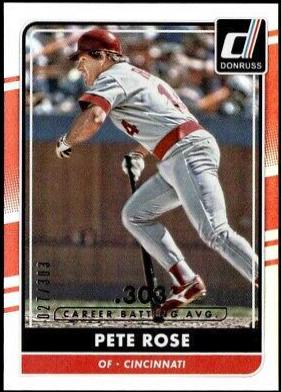 Pete Rose [Career Stat Line] #187