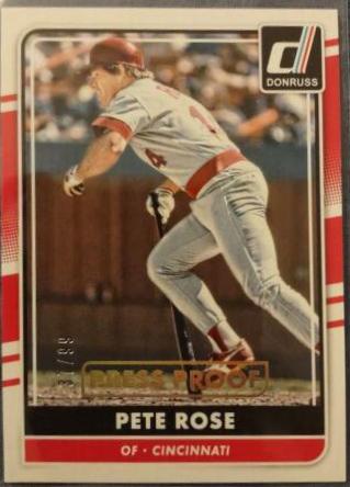 Pete Rose [Gold Press Proof] #187