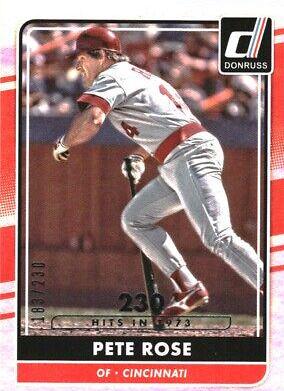 Pete Rose [Season Stat Line] #187