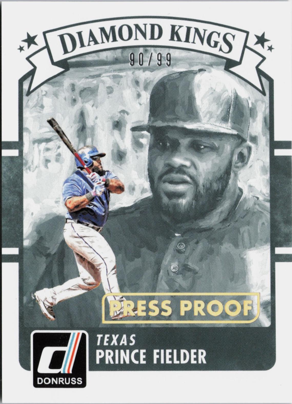 Prince Fielder [Gold Press Proof] #28