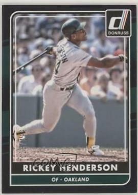 Rickey Henderson [Black Border] #184
