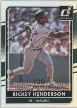 Rickey Henderson [Season Stat Line] #184