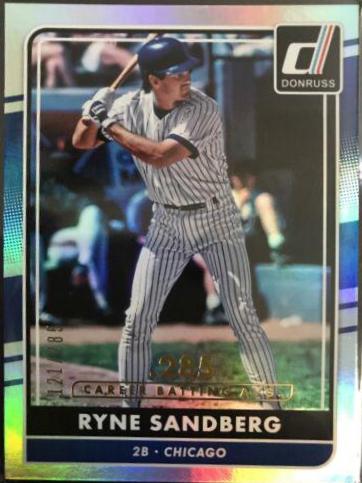 Ryne Sandberg [Career Stat Line] #177