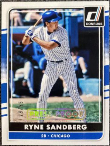 Ryne Sandberg [Gold Press Proof] #177