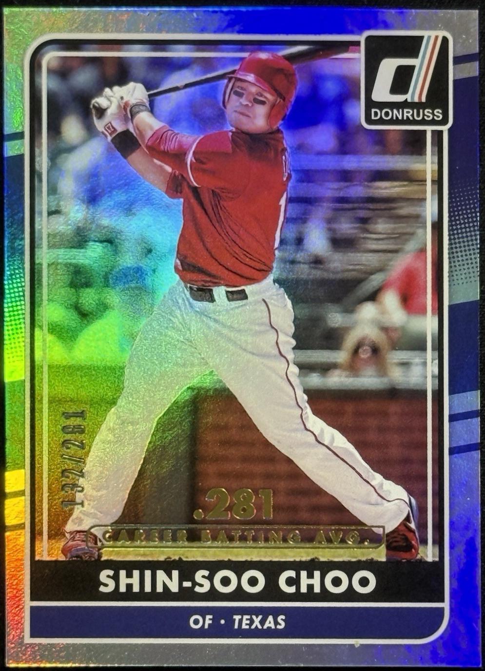 Shin Soo Choo [Career Stat Line] #117