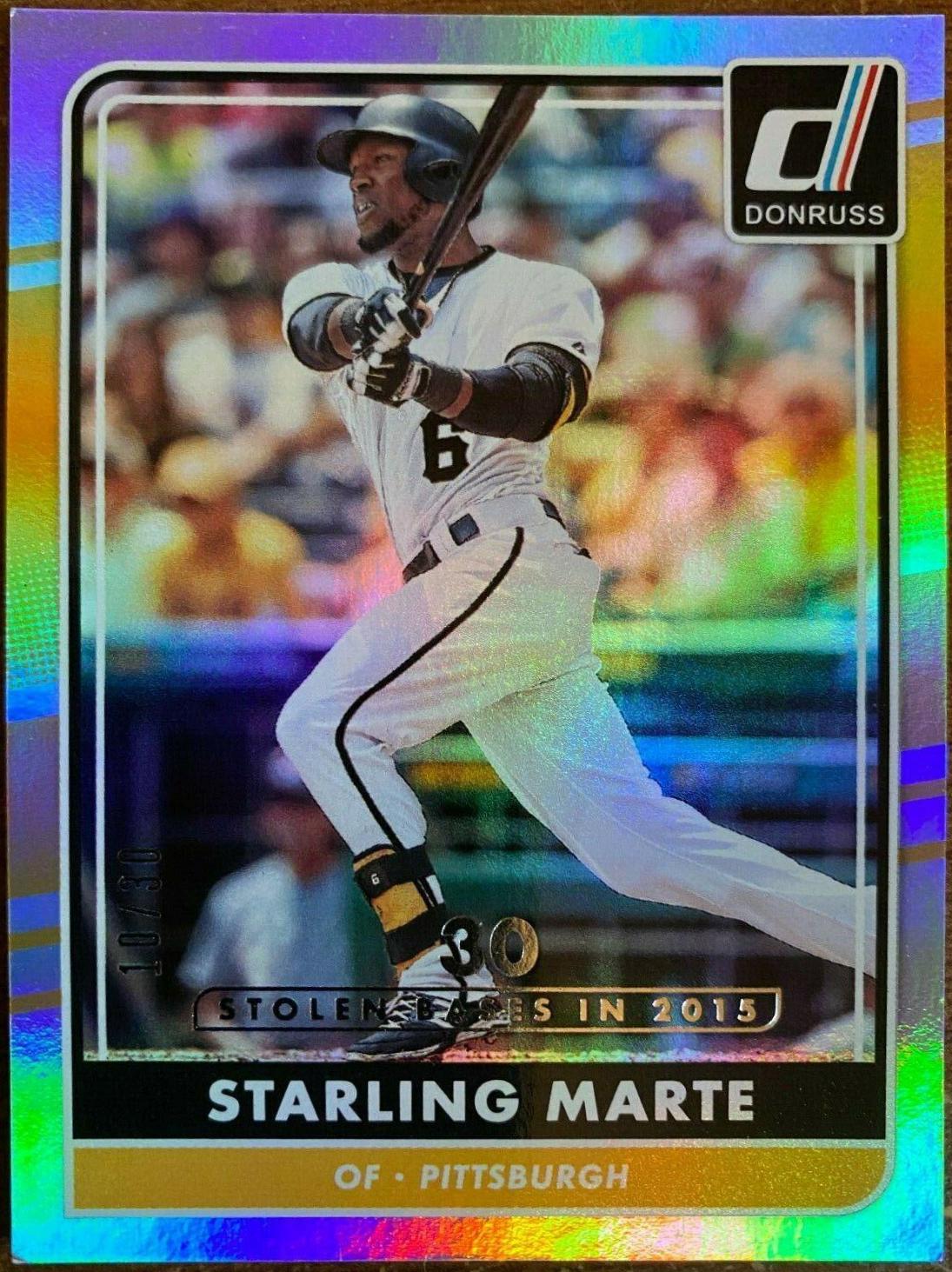 Starling Marte [Season Stat Line] #75