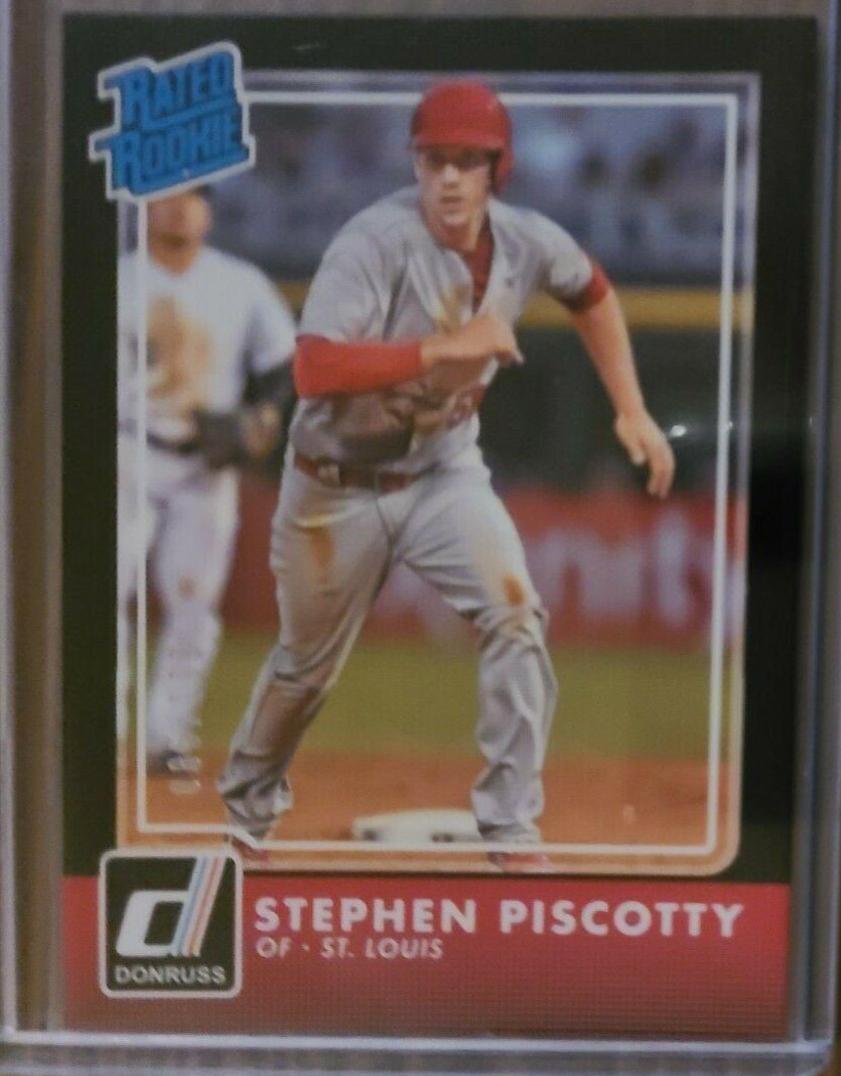 Stephen Piscotty [Black Border] #36