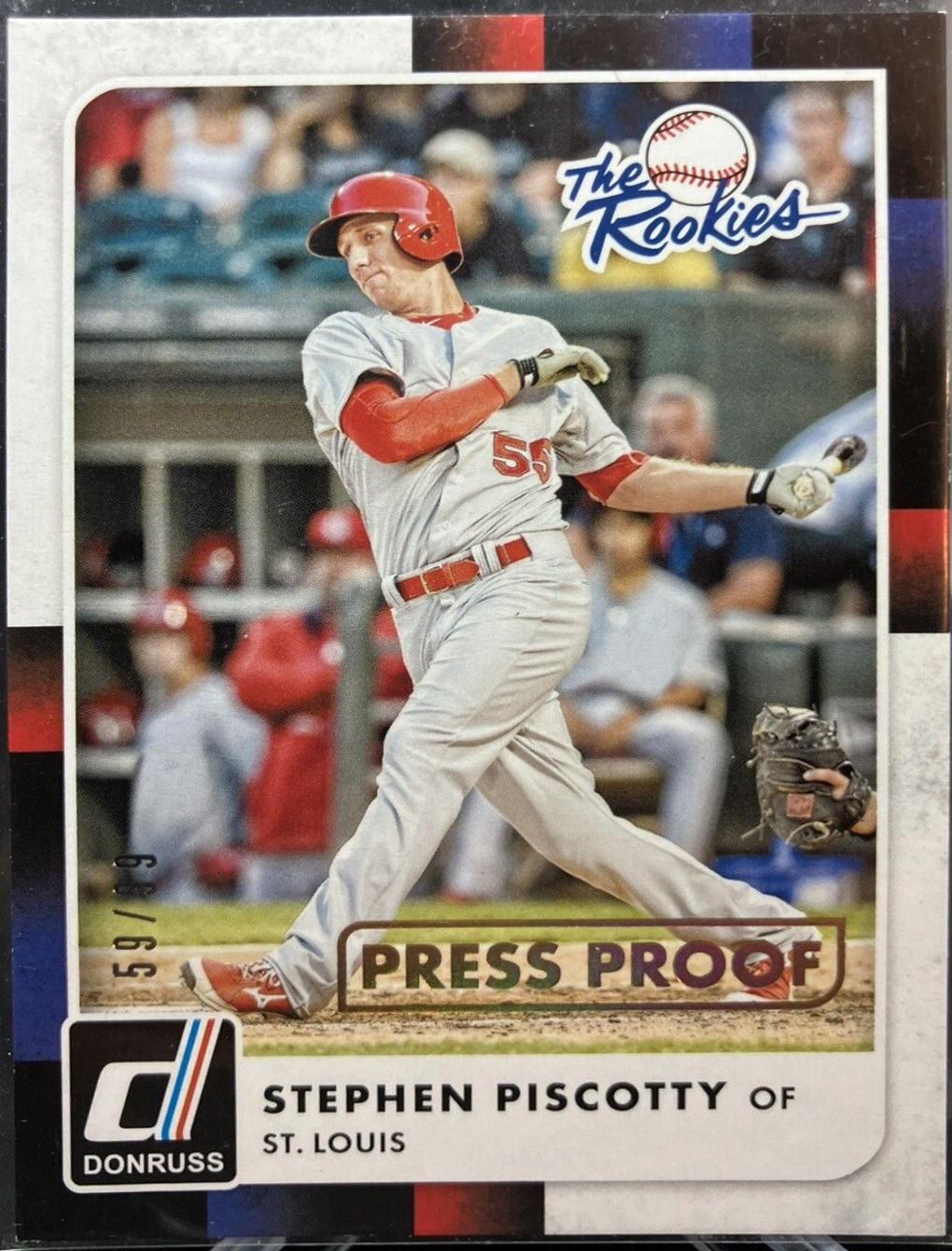 Stephen Piscotty [Gold Press Proof] #36