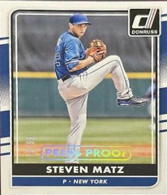 Steven Matz [Gold Press Proof] #171