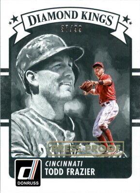 Todd Frazier [Gold Press Proof] #7