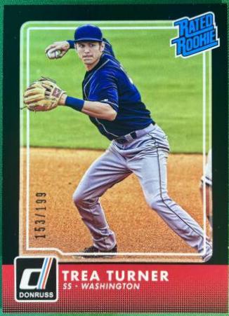 Trea Turner [Black Border] #33