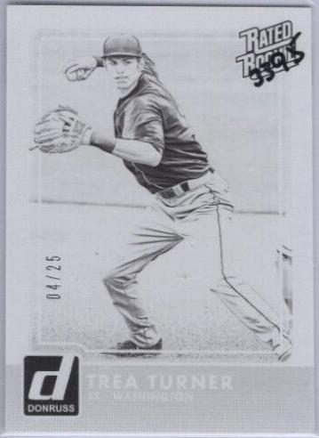 Trea Turner [Test Proof Black] #33
