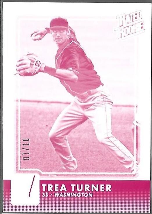 Trea Turner [Test Proof Magenta] #33