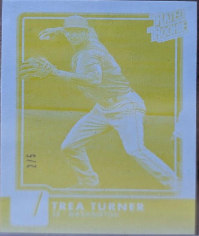 Trea Turner [Test Proof Yellow] #33