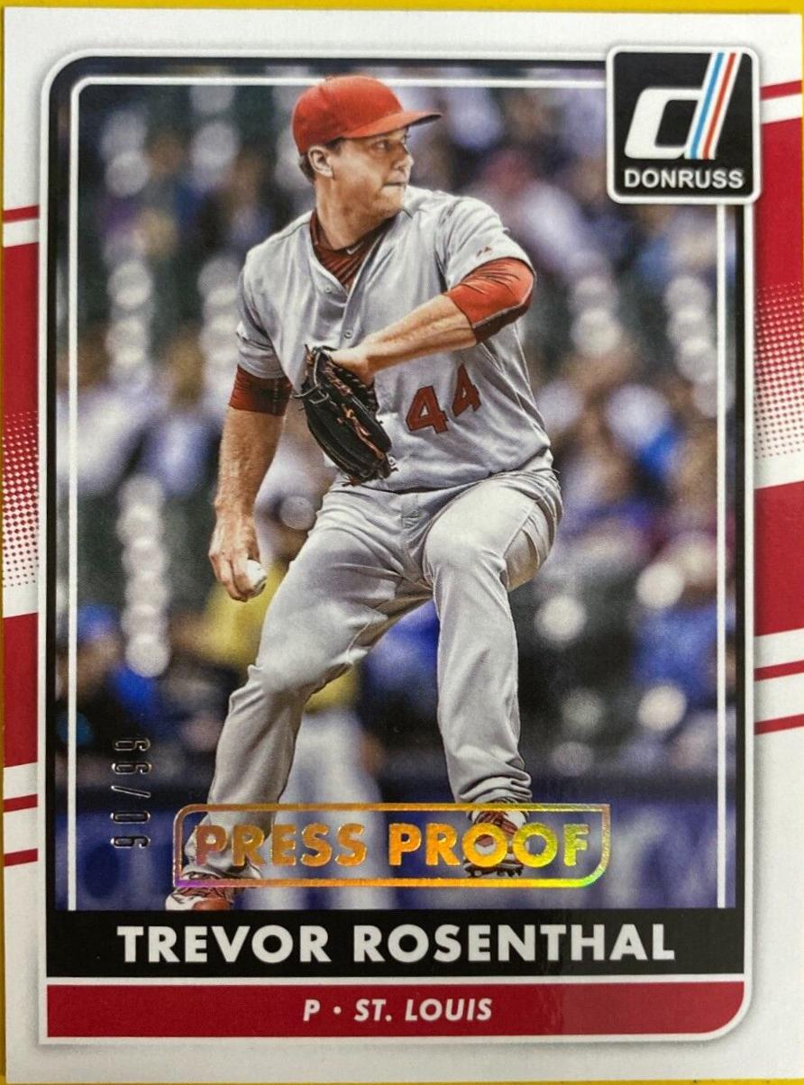 Trevor Rosenthal [Gold Press Proof] #121