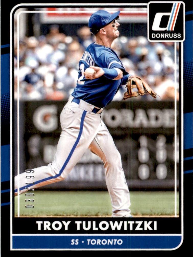 Troy Tulowitzki [Black Border] #143