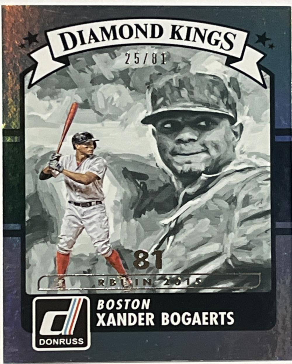 Xander Bogaerts [Season Stat Line] #4