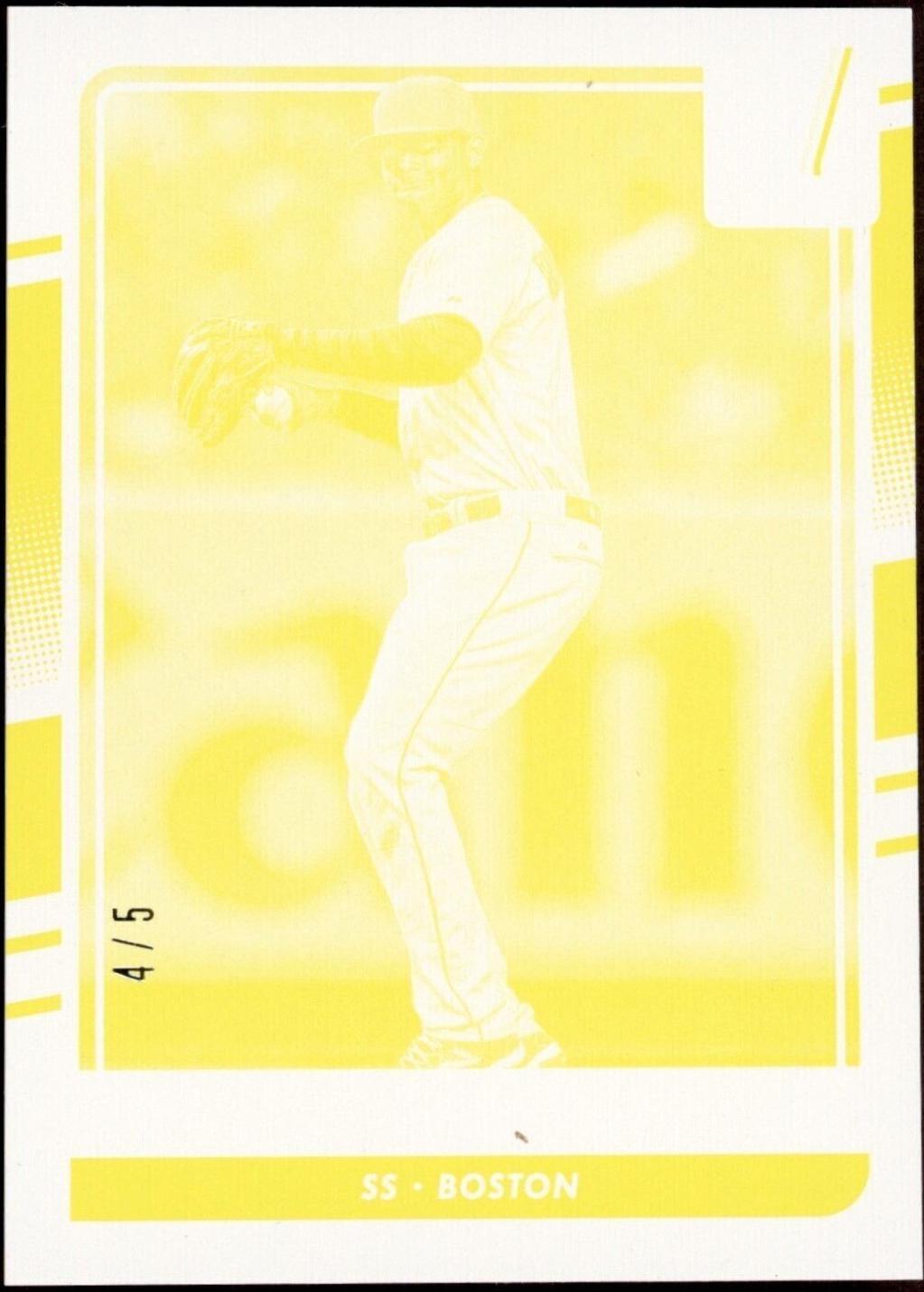 Xander Bogaerts [Test Proof Yellow] #69