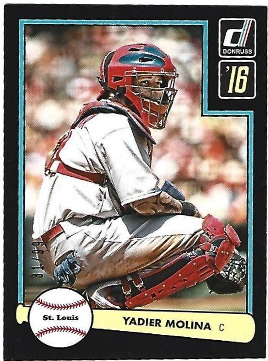 Yadier Molina [Black Border] #82