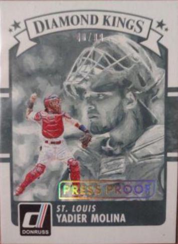 Yadier Molina [Gold Press Proof] #26