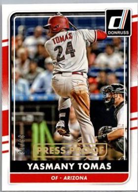 Yasmany Tomas [Gold Press Proof] #157