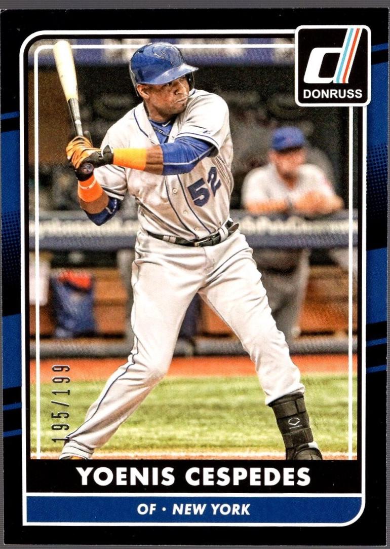 Yoenis Cespedes [Black Border] #85