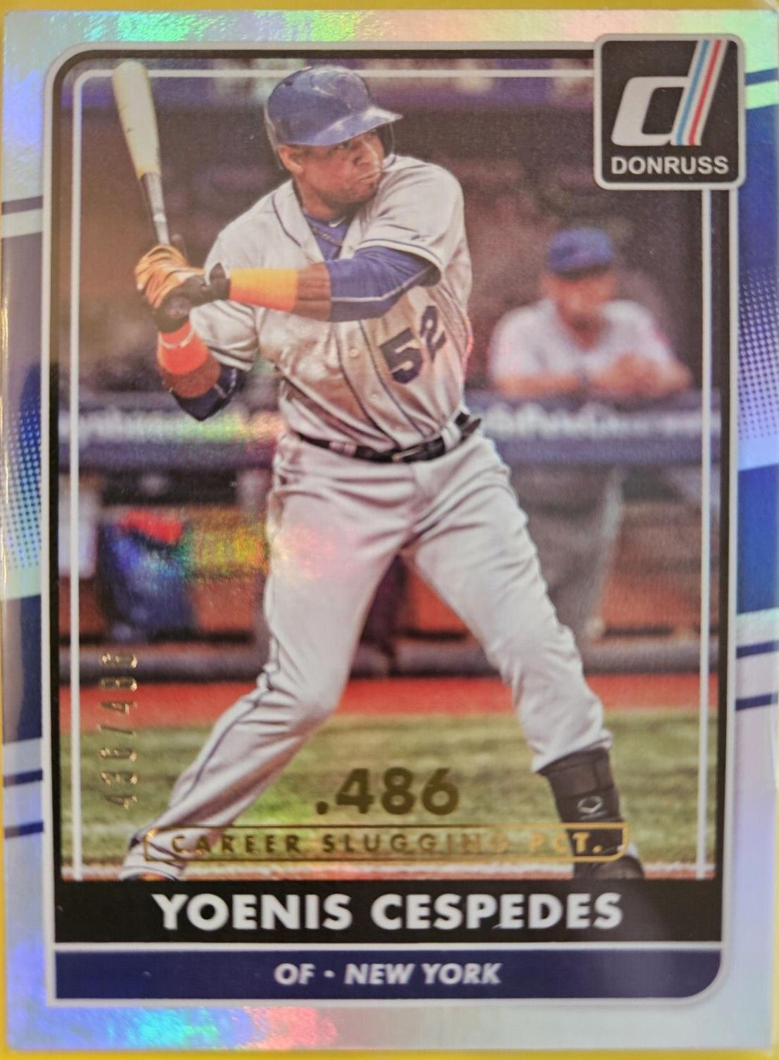Yoenis Cespedes [Career Stat Line] #85