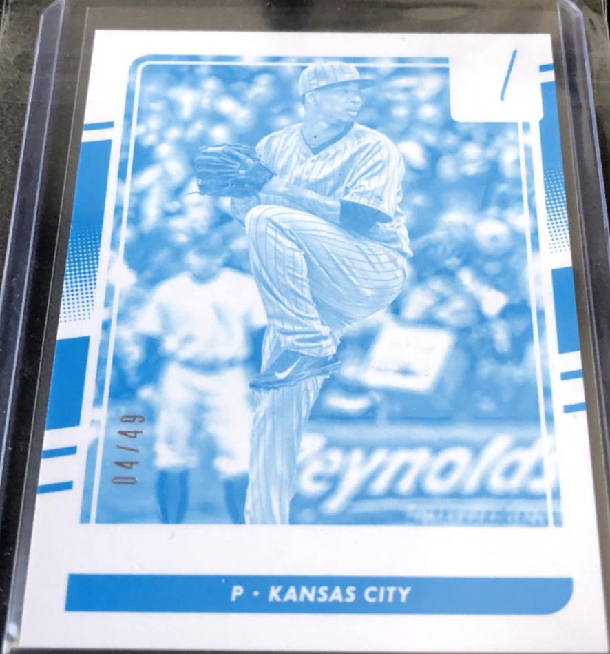 Yordano Ventura [Test Proof Cyan] #131