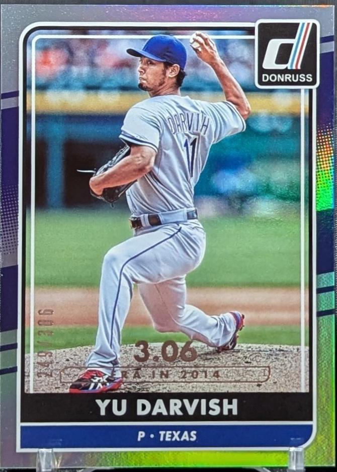 Yu Darvish [Season Stat Line] #165