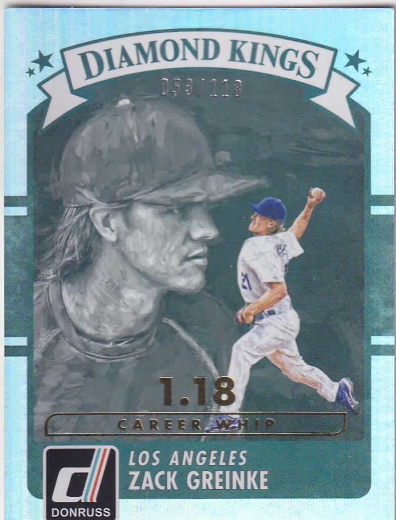 Zack Greinke [Career Stat Line] #14