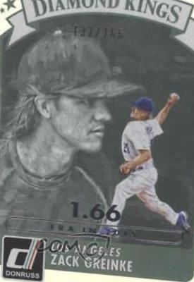 Zack Greinke [Season Stat Line] #14